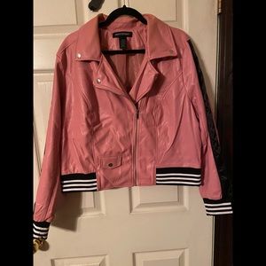 Pink Bomber Jacket
